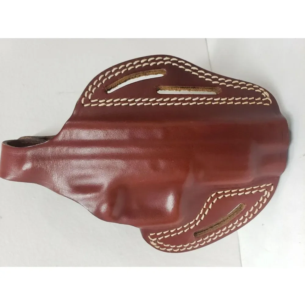 VEGA H 153 QUICK RELEASE BROWN LEATHER HOLSTER SECURITY MILITARY POLICE NWOT
